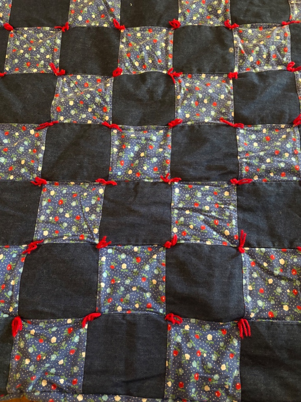 Handmade Patchwork Comforter Quilt